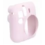 LOVEINSTANT capa protetora de silicone para Fujifilm Instax Mini 12 - rosa