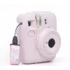 LOVEINSTANT capa protetora de silicone para Fujifilm Instax Mini 12 - rosa
