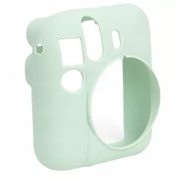 LOVEINSTANT capa protetora de silicone para Fujifilm Instax Mini 12 - verde