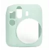 LOVEINSTANT capa protetora de silicone para Fujifilm Instax Mini 12 - verde