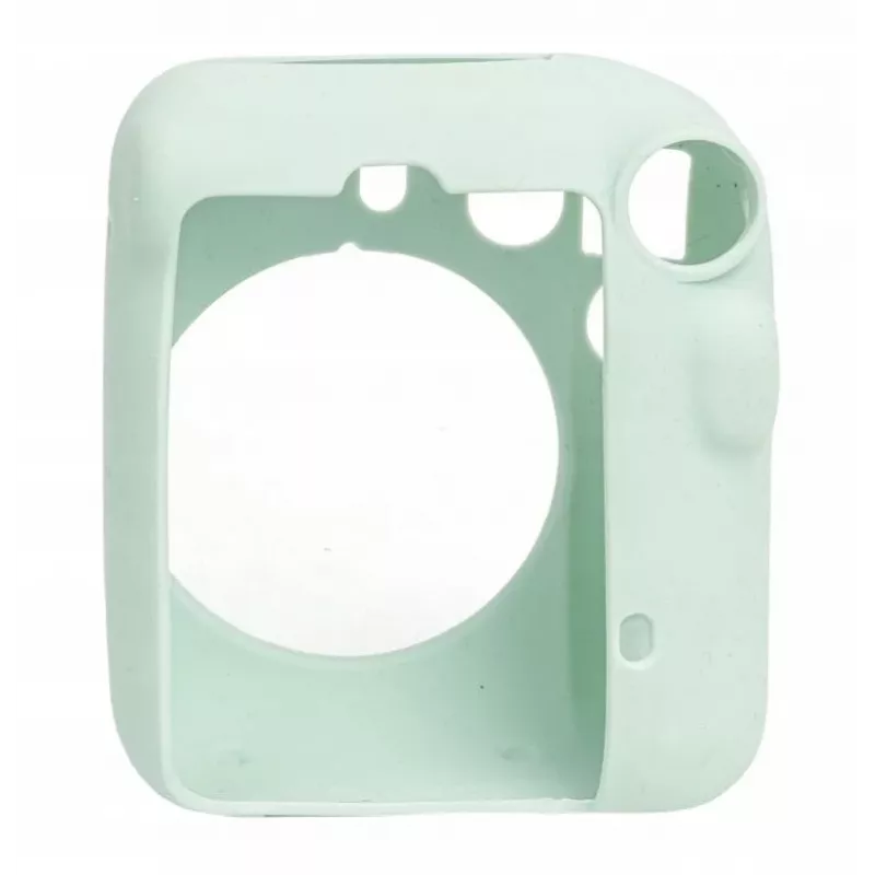 LOVEINSTANT capa protetora de silicone para Fujifilm Instax Mini 12 - verde
