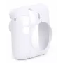 LOVEINSTANT capa protetora de silicone para Fujifilm Instax Mini 12 - branco