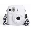 LOVEINSTANT capa protetora de silicone para Fujifilm Instax Mini 12 - branco