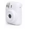 LOVEINSTANT capa protetora de silicone para Fujifilm Instax Mini 12 - branco