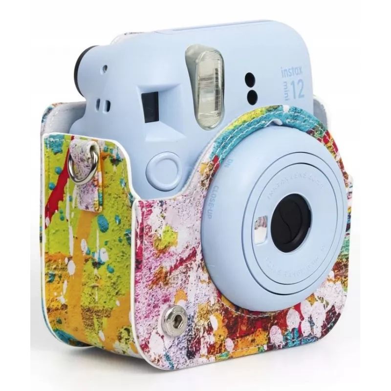 LOVEINSTANT capa bolsa para Fujifilm Instax Mini 12, Colorful Spots