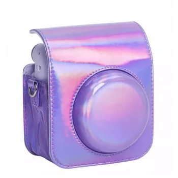 LOVEINSTANT capa bolsa para Fujifilm Instax Mini 12 - lilás brilhante