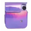 LOVEINSTANT capa bolsa para Fujifilm Instax Mini 12 - lilás brilhante