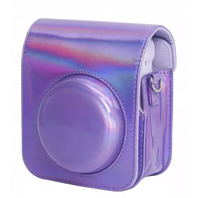 LOVEINSTANT capa bolsa para Fujifilm Instax Mini 12 - lilás brilhante