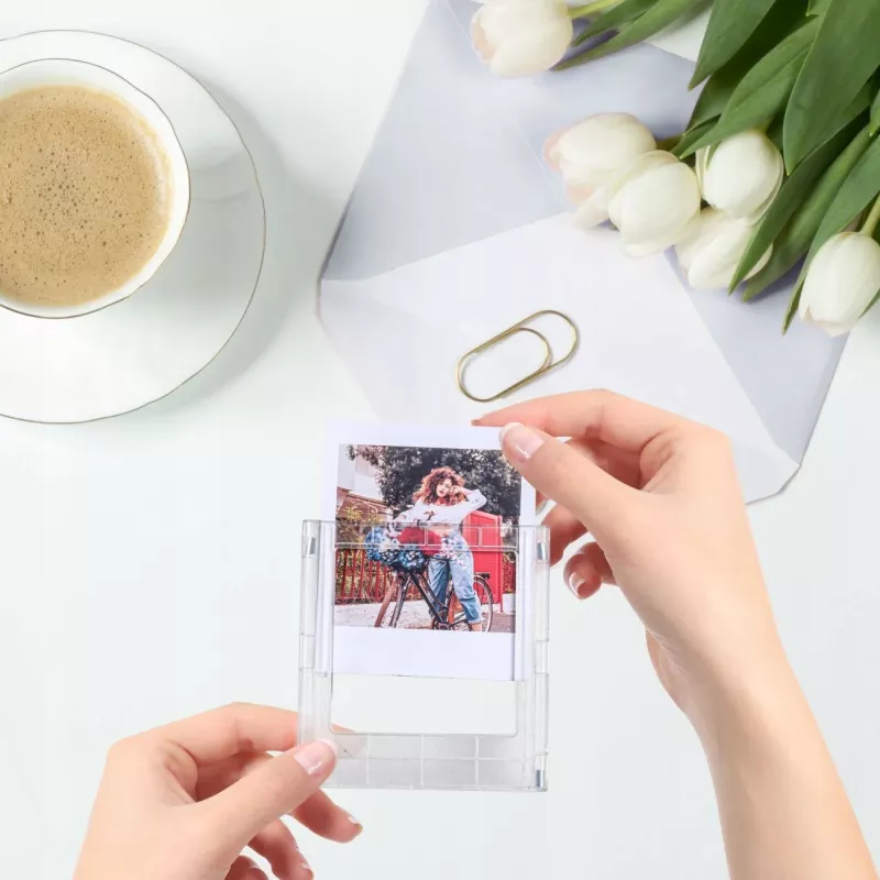 LOVEINSTANT conjunto de 7 molduras magnéticas para fotografias para Fujifilm Instax Square SQ40 / SQ1 / SQ6 / SQ10 / SQ20 / Link