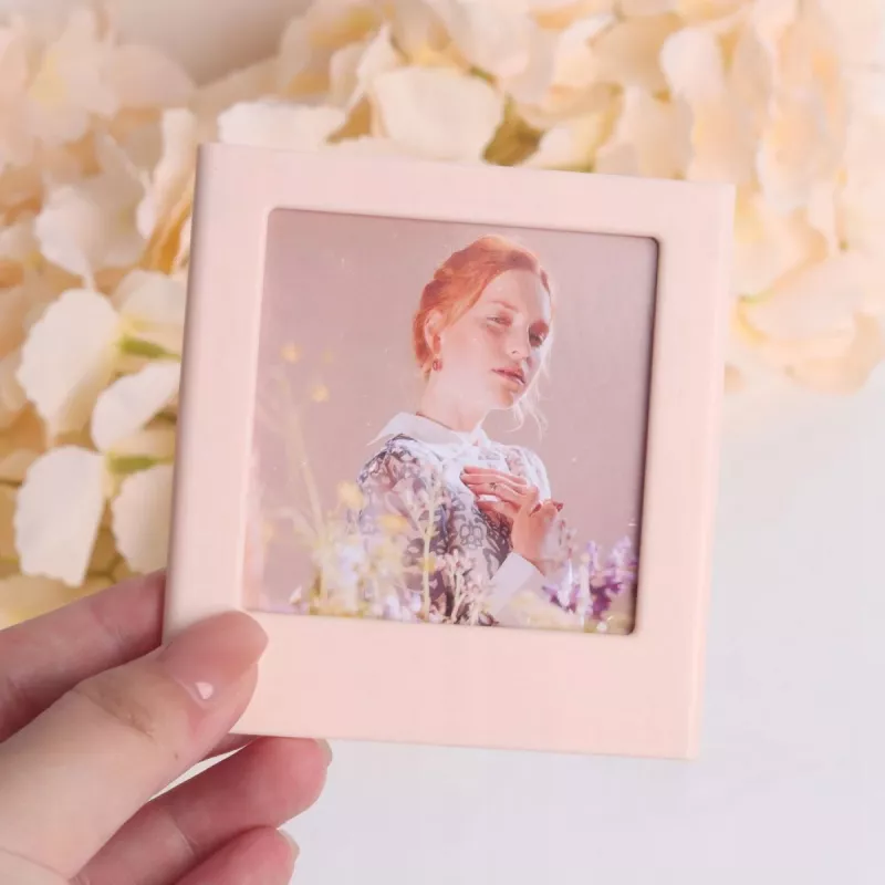 LOVEINSTANT conjunto de 7 molduras magnéticas para fotografias para Fujifilm Instax Square SQ40 / SQ1 / SQ6 / SQ10 / SQ20 / Link