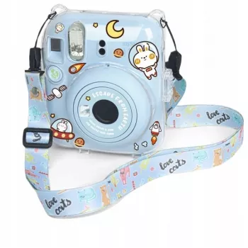 LOVEINSTANT capa para Fujifilm Instax Mini 12 + autocolantes / Escape from Earth