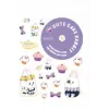 LOVEINSTANT capa para Fujifilm Instax Mini 12 - design Sweet Rabbit com autocolantes