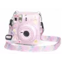 LOVEINSTANT capa para Fujifilm Instax Mini 12 com autocolantes - Yogurt Rabbit