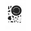 LOVEINSTANT capa para Fujifilm Instax Mini 12 com autocolantes - padrão de vaca