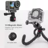 Suporte magnético de libertação rápida PULUZ com rosca de 1/4 polegadas para GoPro Hero 11 10 9 8 7 6 5 4 / SJCAM / Xiaomi / DJI - PU708B