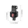 Suporte magnético de libertação rápida PULUZ para GoPro Hero 11 10 9 8 7 6 5 4 / SJCAM / Xiaomi / DJI - PU706b