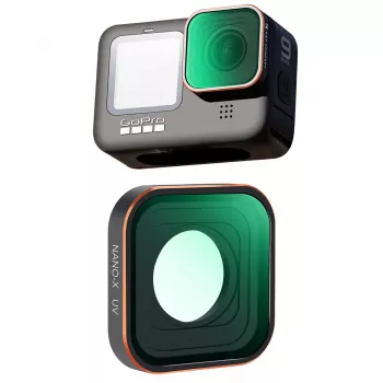 Filtro de proteção UV KF Nano-X para GoPro Hero 12/11/10/9 Preto (KF01.2335)