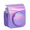 Capa LOVEINSTANT para Fujifilm Instax Mini 12 + álbum de fotos para 96 fotos / Sparkle Purple