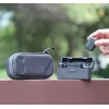Estojo rígido protetor SUNNYLIFE para DJI Mic 2 / Mic 1 - concha EVA, Preto
