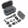 Estojo rígido protetor SUNNYLIFE para DJI Mic 2 / Mic 1 - concha EVA, Preto