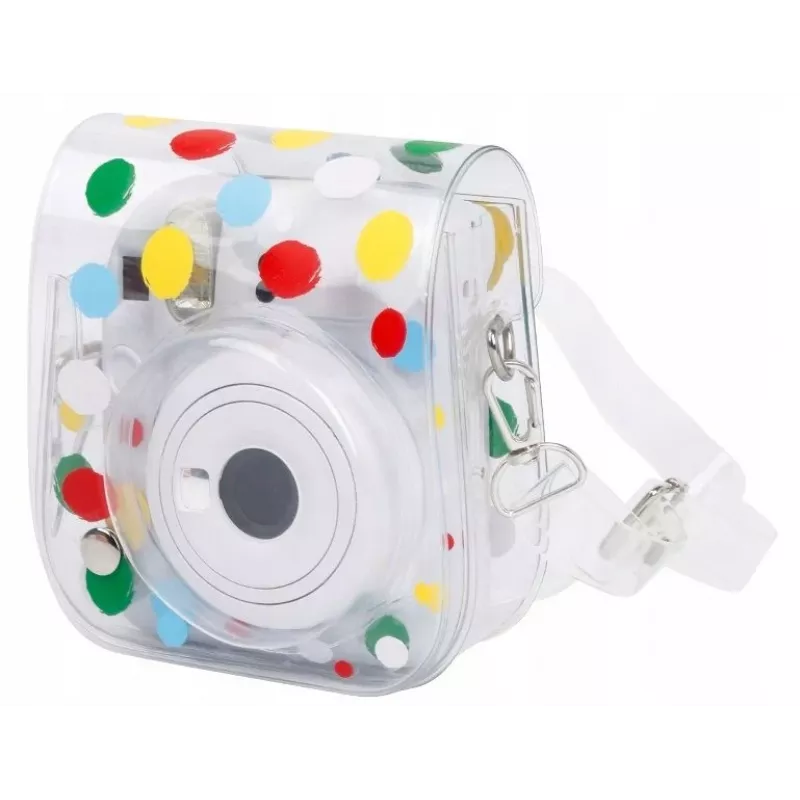 Bolsa capa LOVEINSTANT para Fujifilm Instax Mini 12 - Colorful Dots