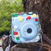 Bolsa capa LOVEINSTANT para Fujifilm Instax Mini 12 - Colorful Dots