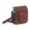 Bolsa de ombro protetora LOVEINSTANT para Fujifilm Instax Mini 12 - Castanho