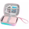 Capa protetora LOVEINSTANT para Fujifilm Instax Mini Evo / Liplay / Square SQ Link / Link 2 SE, Multicolor Ombre