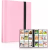 Álbum de fotografias LOVEINSTANT para 360 fotos, compatível com Fujifilm Instax Mini / Xiaomi / Polaroid / Canon / HP / Kodak, Rosa