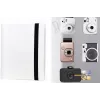 Álbum de fotografias LOVEINSTANT para 360 fotos compatível com Fujifilm Instax Mini / Xiaomi / Polaroid / Canon / HP / Kodak, Branco