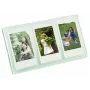 Moldura de mesa LOVEINSTANT para 3 fotos para câmaras Zink / Fuji Instax Mini - Verde