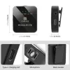 PULUZ PU648B 2x Microfone Lavalier Sem Fios para Smartphones USB-C, Tablets, Portáteis - 2,4 GHz, omnidirecional, Plug and Play