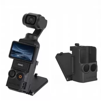 Suporte Magnético SUNNYLIFE para DJI Osmo Pocket 3 - Vertical e Horizontal - Preto