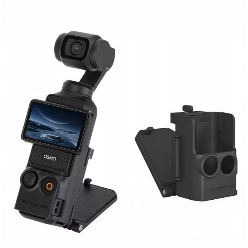 Suporte Magnético SUNNYLIFE para DJI Osmo Pocket 3 - Vertical e Horizontal - Preto