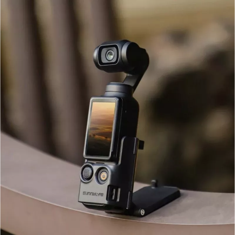Suporte Magnético SUNNYLIFE para DJI Osmo Pocket 3 - Vertical e Horizontal - Preto