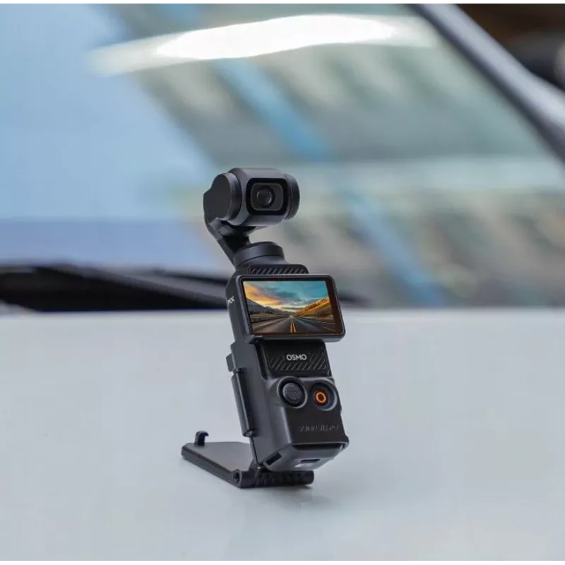 Suporte Magnético SUNNYLIFE para DJI Osmo Pocket 3 - Vertical e Horizontal - Preto