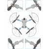 Conjunto de Proteção de Hélices SUNNYLIFE 4 Peças para DJI Mini 4 Pro Cinzento