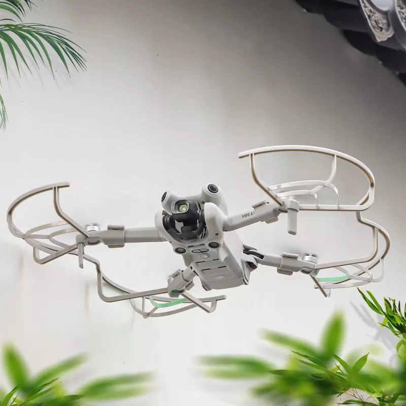 Conjunto de Proteção de Hélices SUNNYLIFE 4 Peças para DJI Mini 4 Pro Cinzento
