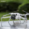 Extensões de Trem de Aterragem SUNNYLIFE para DJI Mini 4 Pro - Elevação de 30 mm, Encaixe Rápido, Almofadas Antiderrapantes (Cinzento) N4P-LG700