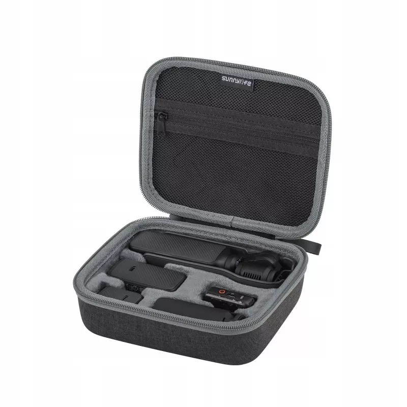 Estojo de Proteção Rígido SUNNYLIFE para DJI Osmo Pocket 3 e acessórios, Preto