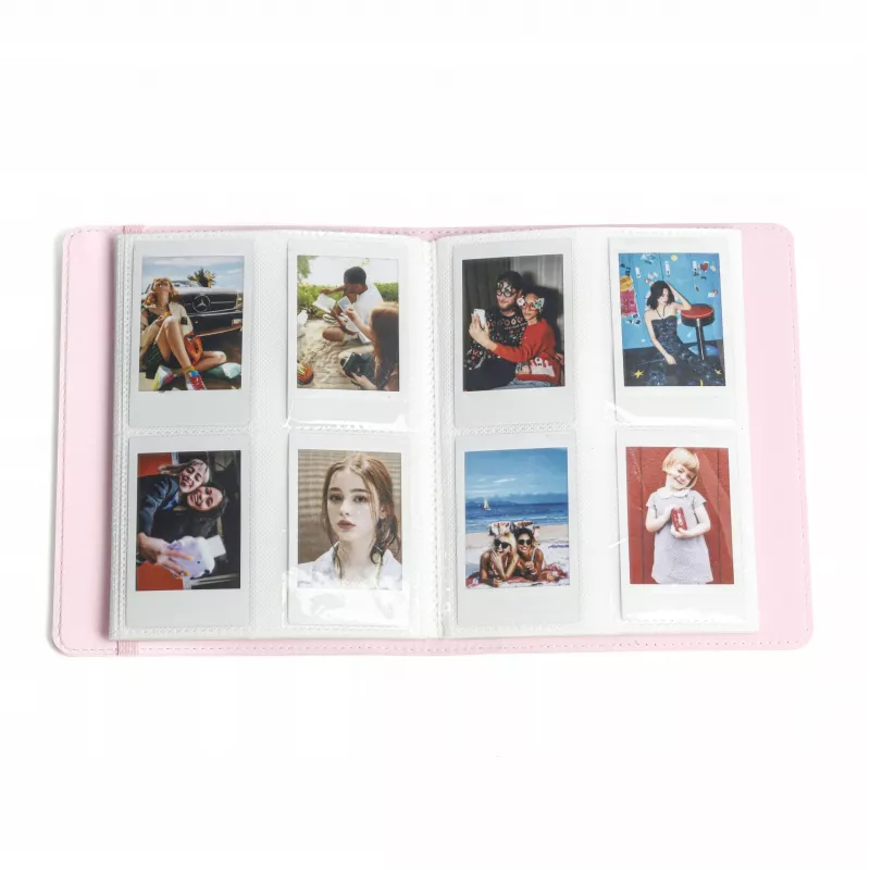 Álbum de fotografias LOVEINSTANT 288 fotos para Fuji Instax Canon Xiaomi Polaroid HP Kodak Zink / Janela Frontal / Roxo