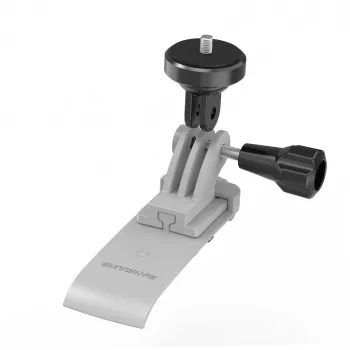 SUNNYLIFE Suporte para câmara de ação para DJI Air 3, GoPro, Insta360, SJCAM, Xiaomi - rosca de 1/4 polegadas, clipe de encaixe rápido, preto