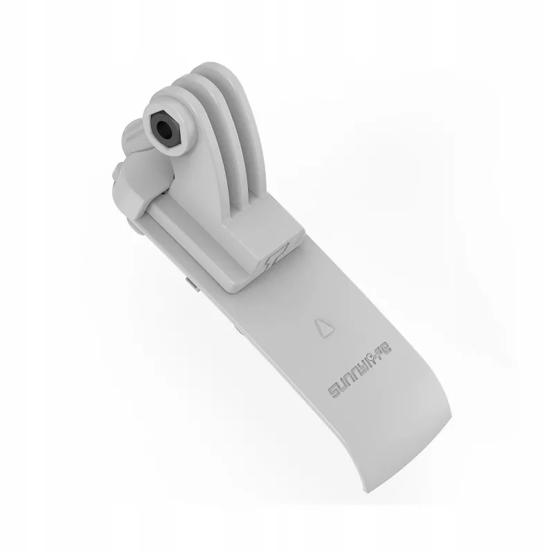 SUNNYLIFE Suporte para câmara de ação para DJI Air 3, GoPro, Insta360, SJCAM, Xiaomi - rosca de 1/4 polegadas, clipe de encaixe rápido, preto