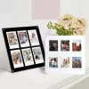LOVEINSTANT Moldura para 6 fotos compatível com Fujifilm Instax Mini / Xiaomi / Polaroid / Canon / HP / Kodak - Zink / preto