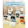 Phomemo Etiquetas adesivas transparentes 40x30mm para M110/M120/M200/M220/M221 - 230 etiquetas por rolo