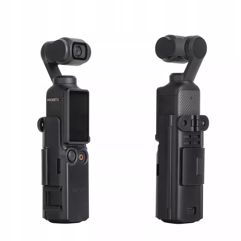 SUNNYLIFE Suporte lateral para DJI Osmo Pocket 3 - compatível com GoPro - preto