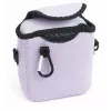 LOVEINSTANT Estojo protetor de neoprene macio para Fujifilm Instax Mini 12 - roxo