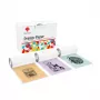 Phomemo Papel térmico para etiquetas 3 rolos em várias cores para T02 M02 PRO M03 M04S