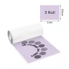 Phomemo Papel térmico para etiquetas 3 rolos em várias cores para T02 M02 PRO M03 M04S
