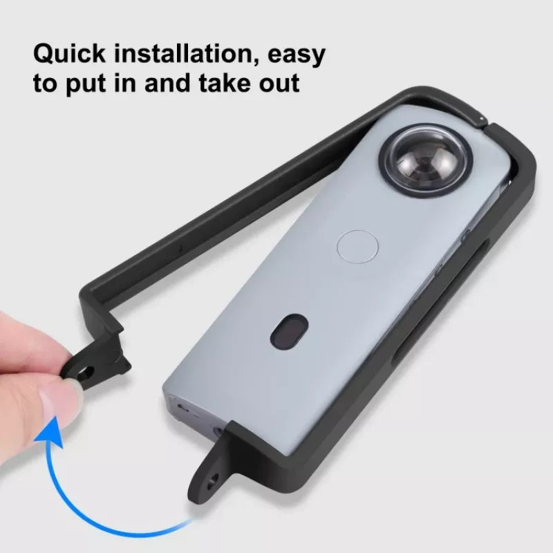 PULUZ Suporte de moldura gaiola protetora para Ricoh Theta SC2 - preto